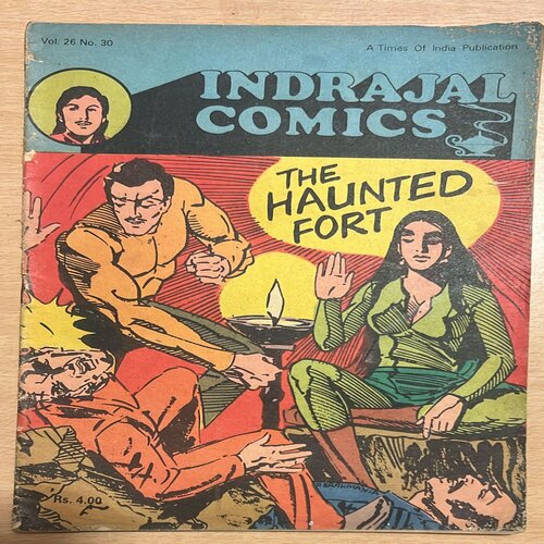 THE HAUNTED FORT (Vol.26 No.30) INDRAJAL COMICS