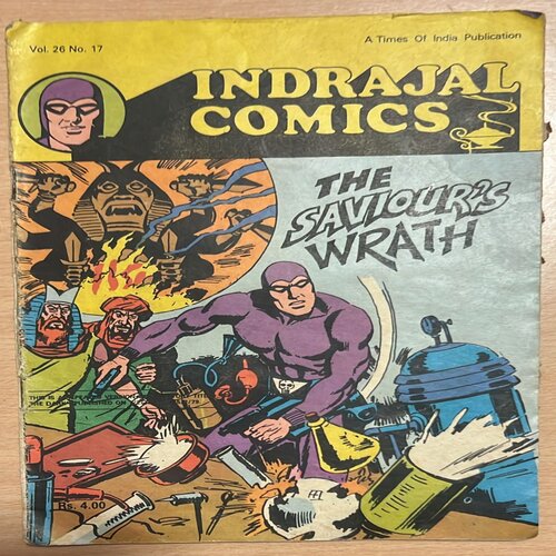 V26No17E THE SAVIOUR'S WRATH (Vol.26 No.17) INDRAJAL COMICS
