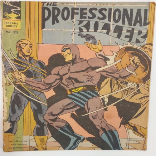 THE PROFESSIONAL KILLER (No.273) INDRAJAL COMICS