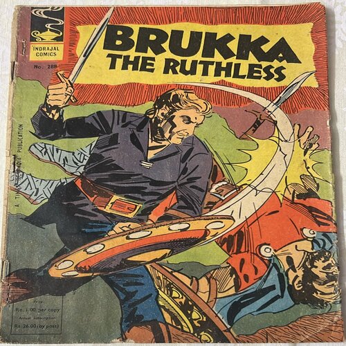 288E BRUKKA THE RUTHLESS (No.288) INDRAJAL COMICS
