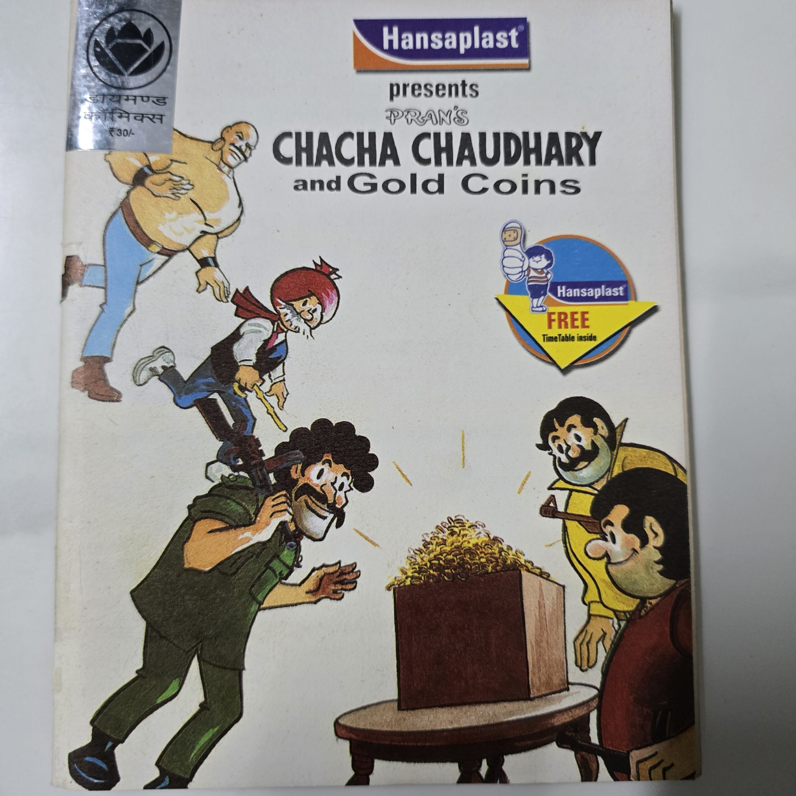 Chacha Chaudhary and Gold Coins