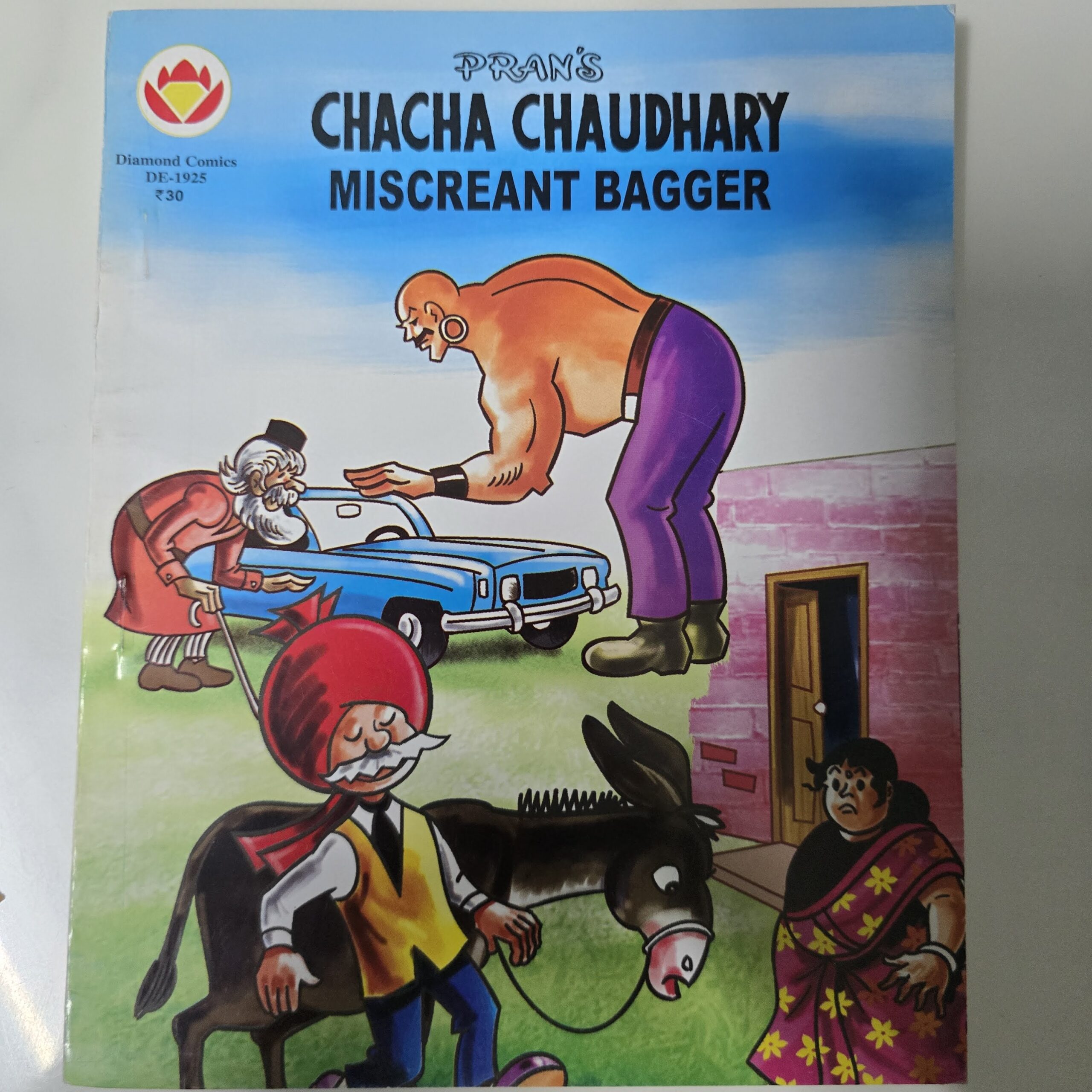 Chacha Chaudhary and Miscreant Bagger