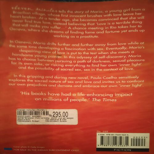 Eleven Minutes (pages 276) (By Paul Coelho)