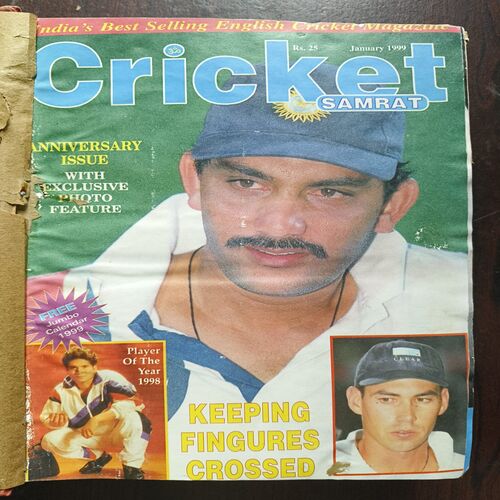 Document 23_18 Cricket Samrat Binding Magazine 12 in 1 ( 1st Magazine January 1999, Page No 37 To 52 Are missing ) ( 2nd Magazine February 1999 , Page No 35 to 50 Are Missing ) ( 3rd Magazine March 1999 , Page No 35 to 50 Are Missing ) ( 4th Magazine 1999 , Page No 35 to 50 Are Missing ) ( 5th Magazine May 1999 , Page No 35 to 50 Are Missing ) ( 6th Magazine June 1999 , Page No 35 to 42 Are Missing ) ( 7th Magazine July 1999 , Page No 35 to 50 Are Missing ) ( 8th Magazine August 1999 , Page No 37 to 44 Are Missing ) ( 9th Magazine September 1999 , Page No 37 to 44 Are Missing ) ( 10th Magazine October 1999 , Page No 35 to 42 Are Missing ) ( 11th Magazine November 1999 , Page No 35 to 42 Are Missing ) ( 12th Magazine December 1999 , Page No 35 to 42 Are Missing )