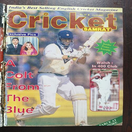 Document 23_21 Cricket Samrat Binding Magazine 12 in 1 ( 1st Magazine January 1999, Page No 37 To 52 Are missing ) ( 2nd Magazine February 1999 , Page No 35 to 50 Are Missing ) ( 3rd Magazine March 1999 , Page No 35 to 50 Are Missing ) ( 4th Magazine 1999 , Page No 35 to 50 Are Missing ) ( 5th Magazine May 1999 , Page No 35 to 50 Are Missing ) ( 6th Magazine June 1999 , Page No 35 to 42 Are Missing ) ( 7th Magazine July 1999 , Page No 35 to 50 Are Missing ) ( 8th Magazine August 1999 , Page No 37 to 44 Are Missing ) ( 9th Magazine September 1999 , Page No 37 to 44 Are Missing ) ( 10th Magazine October 1999 , Page No 35 to 42 Are Missing ) ( 11th Magazine November 1999 , Page No 35 to 42 Are Missing ) ( 12th Magazine December 1999 , Page No 35 to 42 Are Missing )