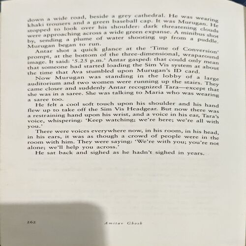 Document 23_23 The Calcutta Chromosome (pages 262) (By Amitav Ghosh)