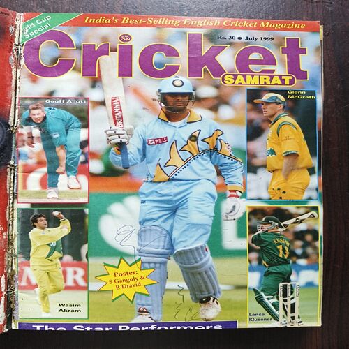 Document 23_24 Cricket Samrat Binding Magazine 12 in 1 ( 1st Magazine January 1999, Page No 37 To 52 Are missing ) ( 2nd Magazine February 1999 , Page No 35 to 50 Are Missing ) ( 3rd Magazine March 1999 , Page No 35 to 50 Are Missing ) ( 4th Magazine 1999 , Page No 35 to 50 Are Missing ) ( 5th Magazine May 1999 , Page No 35 to 50 Are Missing ) ( 6th Magazine June 1999 , Page No 35 to 42 Are Missing ) ( 7th Magazine July 1999 , Page No 35 to 50 Are Missing ) ( 8th Magazine August 1999 , Page No 37 to 44 Are Missing ) ( 9th Magazine September 1999 , Page No 37 to 44 Are Missing ) ( 10th Magazine October 1999 , Page No 35 to 42 Are Missing ) ( 11th Magazine November 1999 , Page No 35 to 42 Are Missing ) ( 12th Magazine December 1999 , Page No 35 to 42 Are Missing )