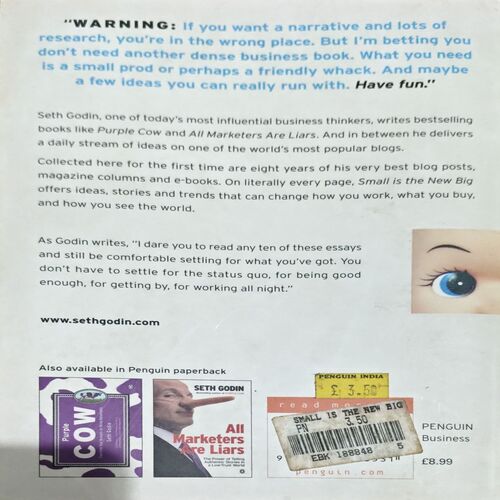 Small Is The New Big (pages 322) (Seth Godin)