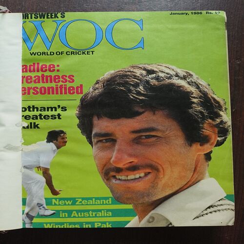 Sportsweeks World Of Cricket 11 in 1 Binding Magazine ( 1st Magazine January 1986 ) ( 2nd Magazine February 1986 ) ( 3rd Magazine March 1986 ) ( 4th Magazine April 1986 ) ( 5th Magazine May 1986 ) ( 6th Magazine July 1986 ) ( 7th Magazine August 1986 ) ( 8th Magazine September 1986 ) ( 9th Magazine October 1986 ) ( 10th Magazine, November 1986 ) ( 11th Magazine , December 1986 )