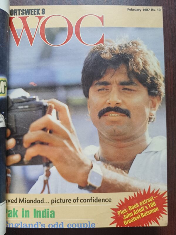 Sportsweeks World Of Cricket Binding Magazine 9 in 1 ( 1st Magazine , January 1987 ) ( 2nd Magazine , February 1987 ) ( 3rd Magazine , March 1987 ) ( 4th Magazine , May 1987 ) ( 5th Magazine , June 1987 ) ( 6th Magazine , July 1987 ) ( 7th Magazine , August 1987 ) ( 8th Magazine , September 1987 ) ( 9th Magazine , November 1987 )