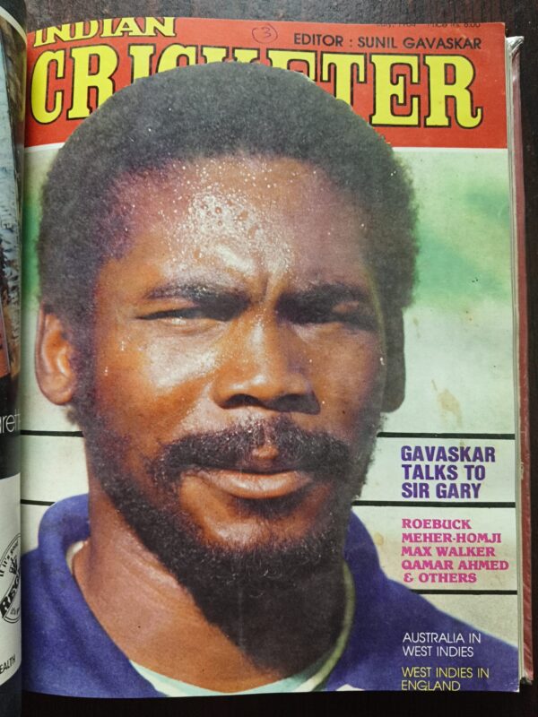 Indian Cricket Binding Magazine 6 in 1 ( 1st Magazine , October 1983 ) ( 2nd Magazine , May - June 1984 ) ( 3rd Magazine , July 1984 ) ( 4th Magazine , August - September 1984 ) ( 5th Magazine , November 1984 ) ( 6th Magazine , January 1985 )