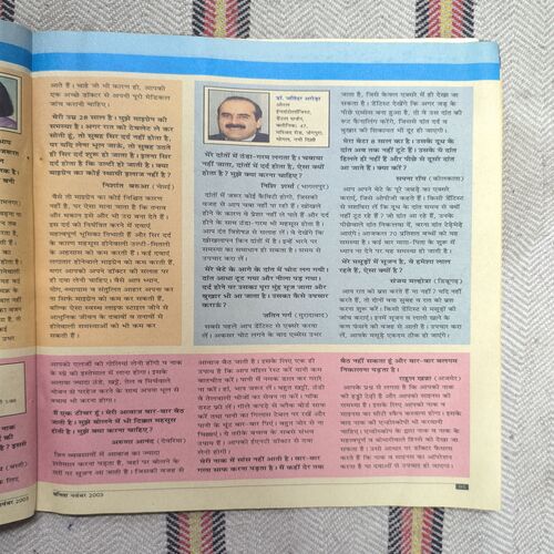 Vanita ( November 2003 ) Page no-14,15and51to82 Missing