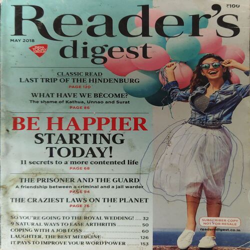 Reader 's Digest ( May 2018 )