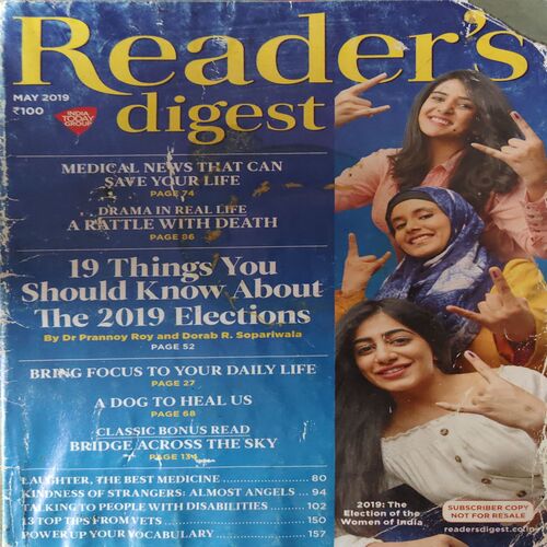 Reader 's Digest ( May 2019 )
