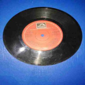 VINYL RECORDS (small) RAJASTHANI song , 45 rpm , 1976