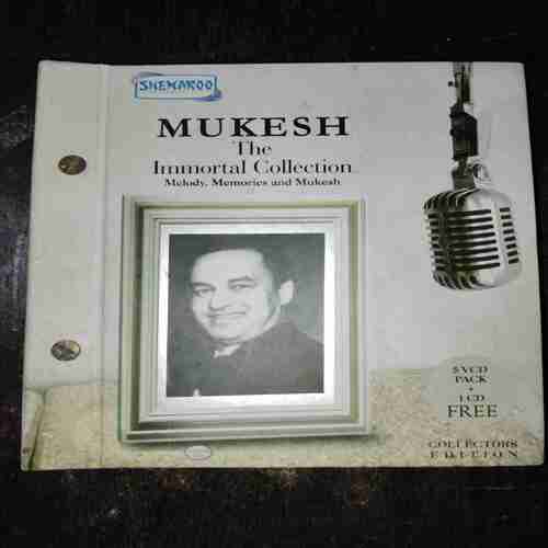 Document 6_39 MUKESH , THE IMMORTAL COLLECTION , 5 VCD PACK , VOL 1,2,3,4,5 , EACH VOL 12 SONG