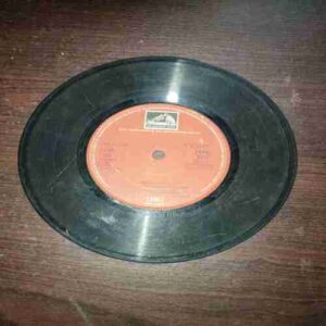 VINYL RECORDS (small) JOKES & HUMOROUS POEMS 45R.P.M , HINDI COMICS ,1980