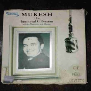 MUKESH , THE IMMORTAL COLLECTION , 5 VCD PACK , VOL 1,2,3,4,5 , EACH VOL 12 SONG