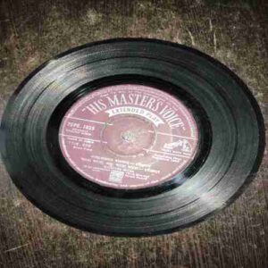 VINYL RECORDS (small) Bengali Tagore song 1960