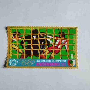 XX JUEGOS OLIMPICOS AUGSBURGO 72 , POSTAGE STAMP