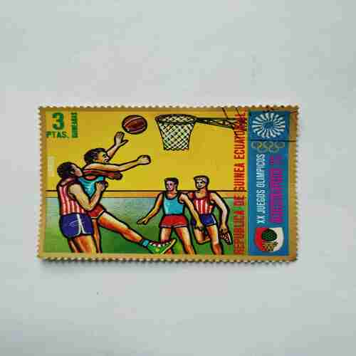 XX JUEGOS OLIMPICOS AUGSBURGO 72 , POSTAGE STAMP