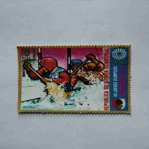 XX JUEGOS OLIMPICOS AUGSBURGO 72 , POSTAGE STAMP
