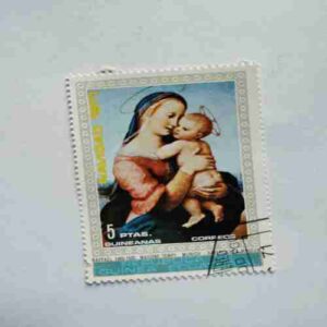 NAVIDAD 1971 POSTAGE STAMP