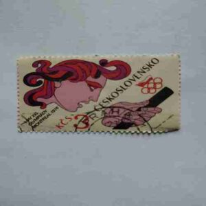 CESKOSLOVENSKO 4 KCS , STAMP