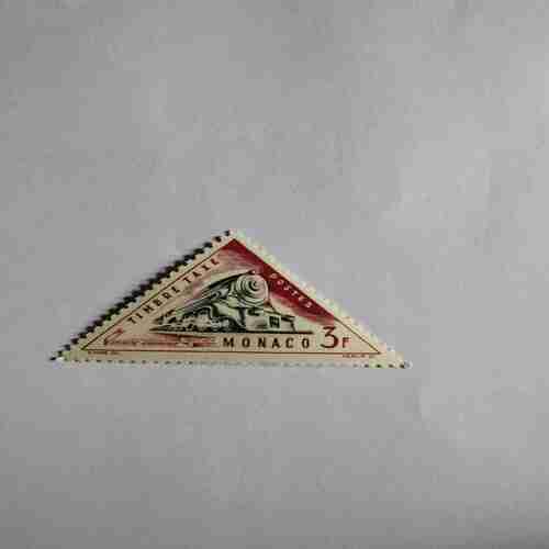 MONACO TIMBRE TAXE 3F , POSTAGE STAMP