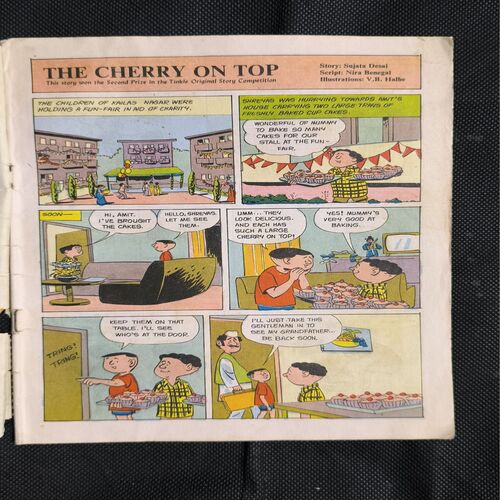 Document_123 Tinkle no-106 ( Page no-15to18 Missing And Front Cover Small Cut )