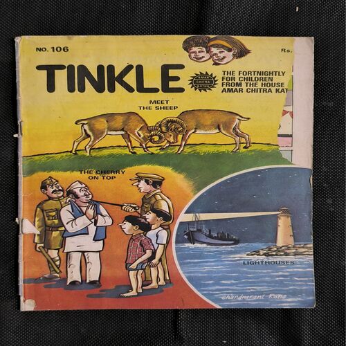 Document_124 Tinkle no-106 ( Page no-15to18 Missing And Front Cover Small Cut )