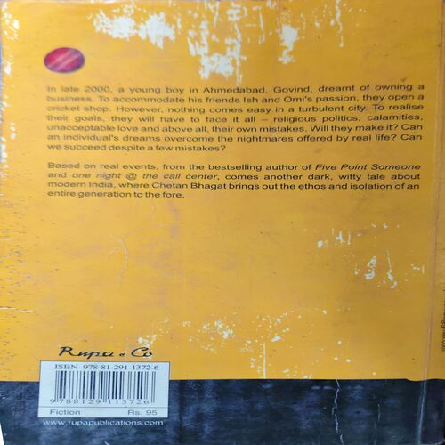 The 3 Mistakes Of My Life ( By = Chetan Bhagat ) ( No. of Pages =257 )