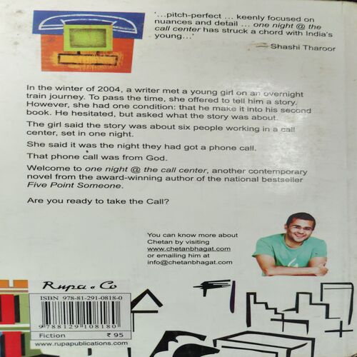 Document_32 One Night @ The Call center (No. of pages = 253 ) (by = Chetan Bhagat )