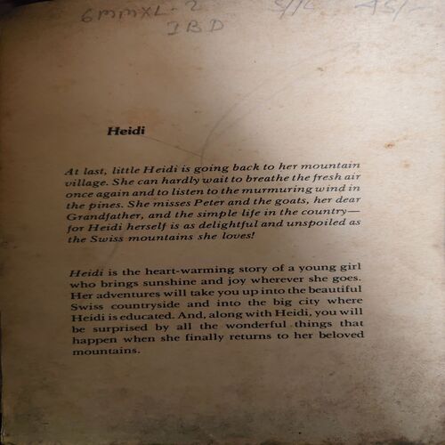Document_37 Heidi (No. of pages = 343 ) (by = Johanna Spyri )