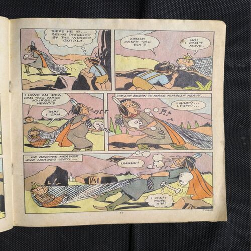 Tinkle no-179 ( Page no-5,6 Upper Side Small Cut And Story Impact )