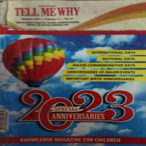 Tell me why ( January 2023 )( cut on front cover )