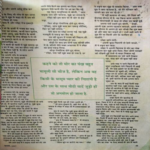 Document_83 Mukta ( February 2007 ) ( Damaged book & cut on whole pages )
