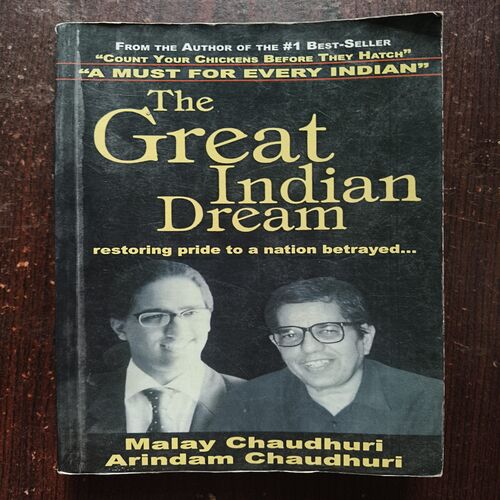 trashed-1781702531-Document 25_19 The Great Indian Dream ( By Malay Chaudhuri Arindam chaudhuri ) Total Page = 251