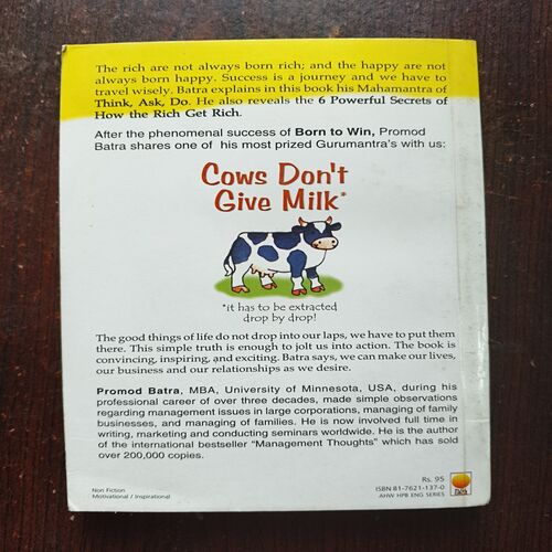 trashed-1781702531-Document 25_33 Cows Dont Give Milk ( By Promod Batar ) Total Page = 136