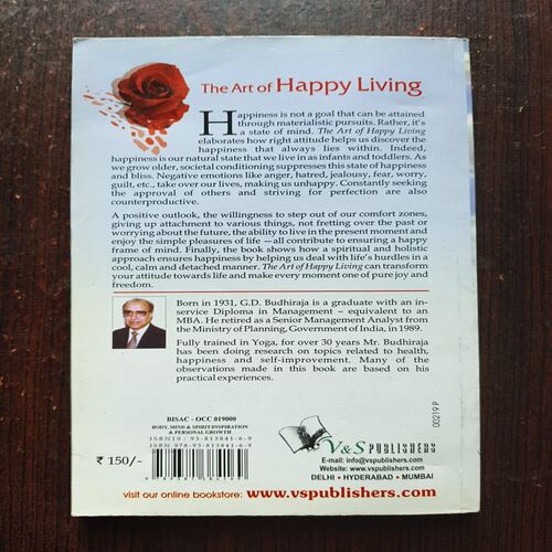 The Art Of Happy Living Total Page = 165