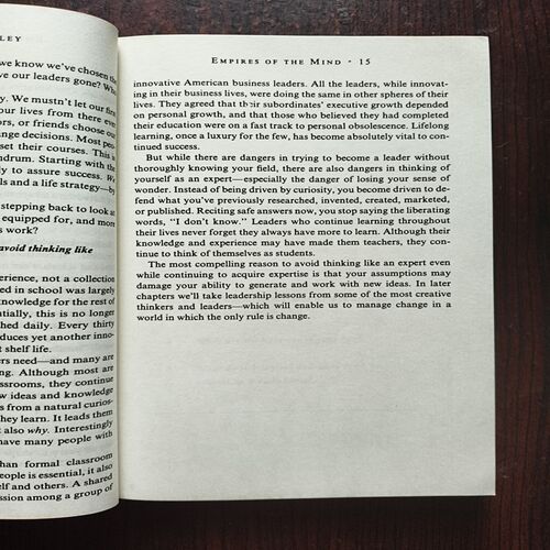Empires Of The Mind ( Denis Waitley ) Total Page = 266
