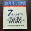 The 7 habits Of Highly Effective People ( BY Stephen R. Covey ) Total Page = 358