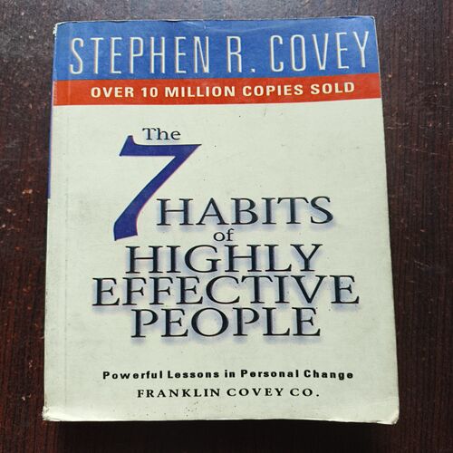 The 7 habits Of Highly Effective People ( BY Stephen R. Covey ) Total Page = 358