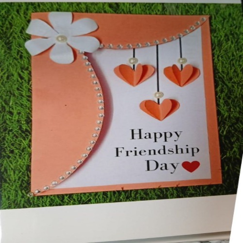 Happy friendship day card