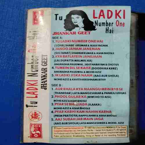 Document 12_148 AUDIO CASSETTES : TU LADKI NUMBER ONE HAI