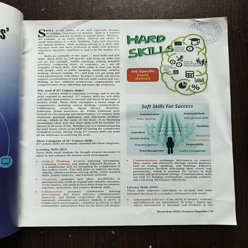 Science Reporter ( November 2024 )