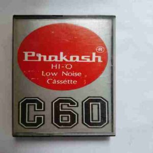 AUDIO CASSETTES ; PRAKASH C60