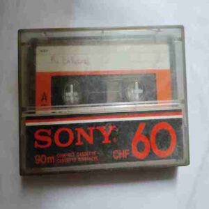 Document 3_199 AUDIO CASSETTES ; SONY CHF 60