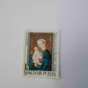 Document 4_11 KARACSONY 84 POSTAGE , MADONNA A GYERMEK JEZUSSAL , TRENCSENBOL ( 1440 - 1450 )MAGYAR POSTA 1994 STAMP