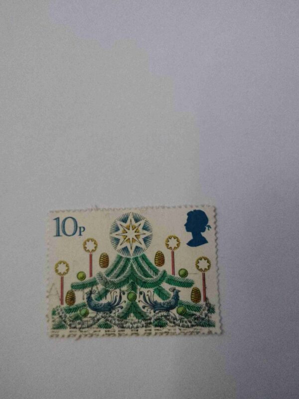 GREAT BRITAIN CHRISTMAS 10P POSTAGE , 1980 STAMP